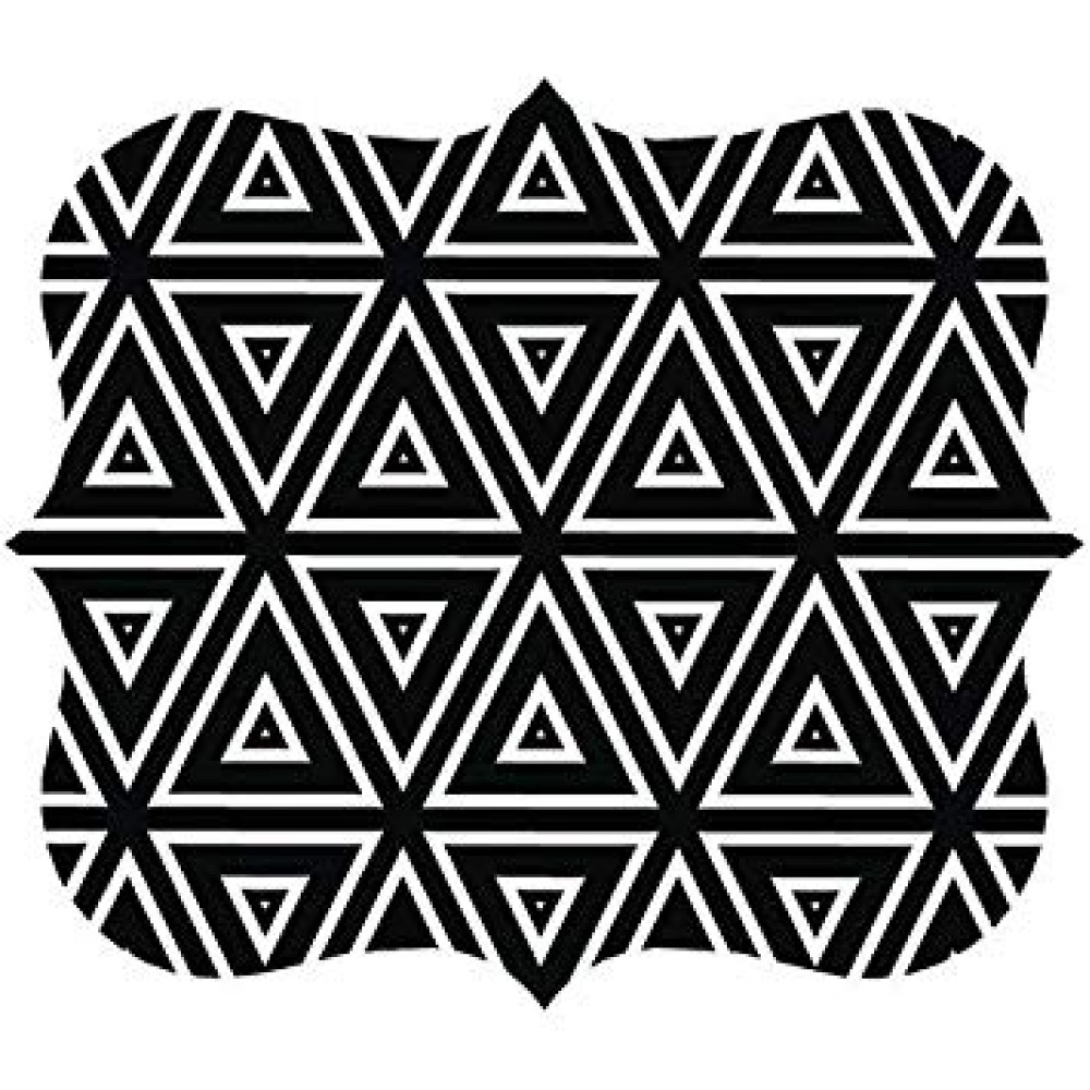Designer Mouse Pad (Geometric Triangles)