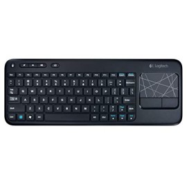 Logitech Cordless Touch Keyboard K400Plus Eng Black USB 2.4G