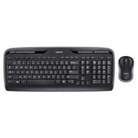 Logitech Wireless Desktop MK320 Keyboard and mouse set wireless 2.4 GHz