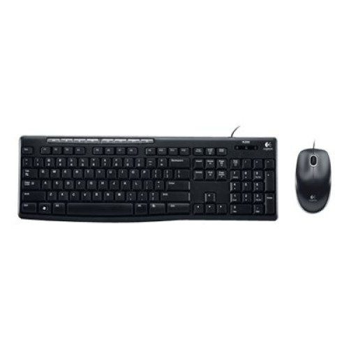 Logitech Media Combo MK200 - Keyboard and mouse set