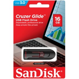 SanDisk USB FlashDrive 16GB Cruzer Glide 3.0