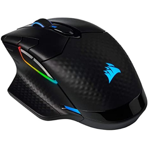 CORSAIR - DARK CORE RGB PRO Wireless Optical Gaming Mouse with Slipstream Technology - Black