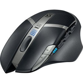 Logitech - G602 Wireless Optical 11-Button Scrolling Gaming Mouse - Black