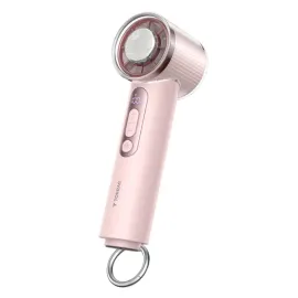 TORRAS® COOLiFY® iva Handheld High-Speed Portable Fan with 4,900-mAh Battery (Vivi Pink)