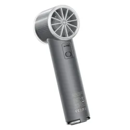 TORRAS® COOLiFY® iva Handheld High-Speed Portable Fan with 4,900-mAh Battery (Charcoal)