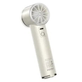 TORRAS® COOLiFY® iva Handheld High-Speed Portable Fan with 4,900-mAh Battery (Ivory)