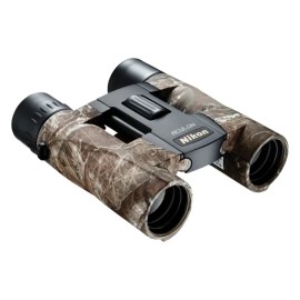 Nikon® ACULON® A30 10x 25-mm Binoculars with Neck Strap, Case, and Lens Covers (TrueTimber® KANATI)