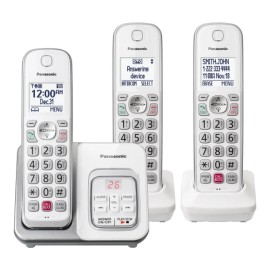 Panasonic® KX-TGD83x Series DECT 6.0 Corded Cordle..