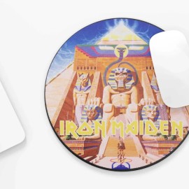 Subsonic 11.8-In. Round Gaming Mouse Pad (IRON MAIDEN® - Powerslave)