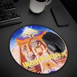 Subsonic 11.8-In. Round Gaming Mouse Pad (IRON MAIDEN® - Powerslave)