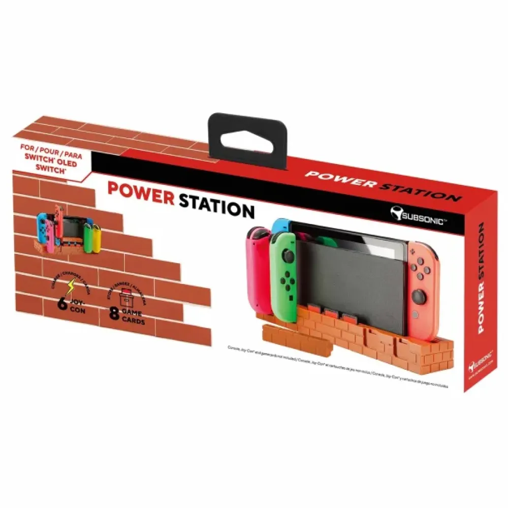 Subsonic Charging Power Station for Nintendo Switch®