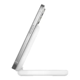 Belkin® BoostCharge Magnetic Foldable Wireless Charging Stand with 15-Watt Qi2 (White)