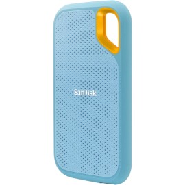 SanDisk Extreme SSD encrypted 1 TB external (portable) USB 3.2 Gen 2 (USB-C connector) 256-bit AES - sky blue
