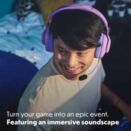 JBL QUANTUM 100M2 Wired over-ear gaming headset - Purple