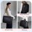 Missnine Briefcase for Women 15.6 inch Messenger Backpack PU Leather Laptop Bag Computer Bag for College Business Travel