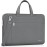 Ferkurn Laptop Bag Case Women Men Computer Sleeve with Shoulder Compatible with HP Envy Pavilion/Inspiron/Thinkpad/Vivobook/MSI/Surface,Waterproof Briefcase with Handle, Grey, 15 15.6 Inch