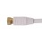 RCA RG6 Coaxial Cable with F-Connectors (50 Ft.; White)