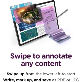 Lenovo Idea Tab Pro - Student Tablet - Google Gemini - 12.7” 3K LCD Display - 8 GB Memory - 128 GB Storage - MediaTek Dimensity 8300 - Includes Pen and Folio Case