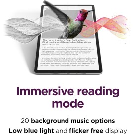 Lenovo Idea Tab Pro - Student Tablet - Google Gemini - 12.7” 3K LCD Display - 8 GB Memory - 128 GB Storage - MediaTek Dimensity 8300 - Includes Pen and Folio Case