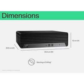 HP Elite SFF 600 G9 Desktop, Intel Core i7-14700K(20Cores, Up to 5.6GHz), 64GB DDR5 RAM, 2TB SSD, Compact & Quiet, High Performance, Wi-Fi, Type-C, Bluetooth,DisplayPorts, HDMI, Windows 11 Pro