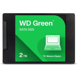 WD Green SSD WDS200T2G0A - SSD - 2 TB - internal - 2.5" - SATA 6Gb/s