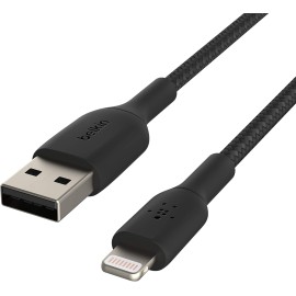 Belkin BoostCharge - Lightning cable - Lightning male to USB male - 1 m - black