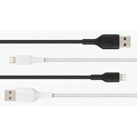 Belkin BoostCharge - Lightning cable - Lightning male to USB male - 1 m - black