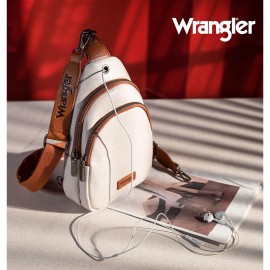 Wrangler Crossbody Bags for Women Sling Bag Cross Body Fanny Pack Chest Bag