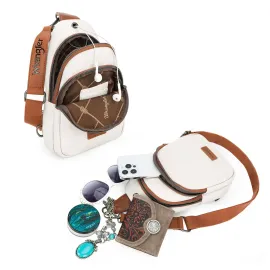 Wrangler Crossbody Bags for Women Sling Bag Cross Body Fanny Pack Chest Bag