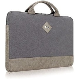 Solo New York Urban Nomad Laptop Sleeve Handle 15.6 Inch, Grey