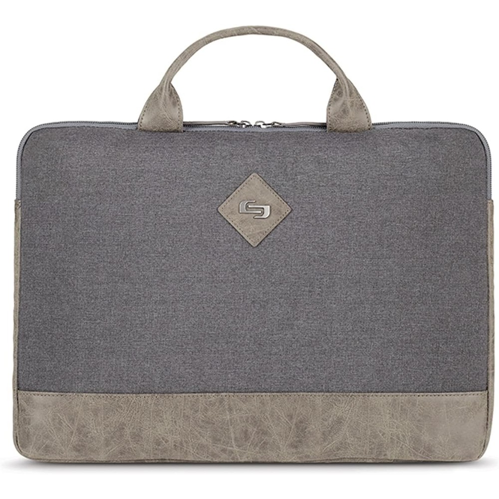 Solo New York Urban Nomad Laptop Sleeve Handle 15.6 Inch, Grey