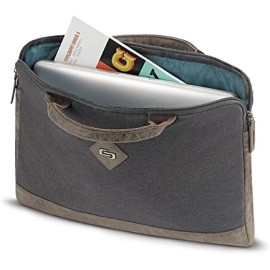 Solo New York Urban Nomad Laptop Sleeve Handle 15.6 Inch, Grey