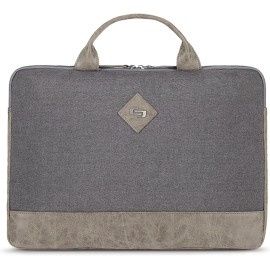 Solo New York Urban Nomad Laptop Sleeve Handle 15.6 Inch, Grey