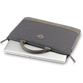 Solo New York Urban Nomad Laptop Sleeve Handle 15.6 Inch, Grey