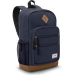 Solo New York Laptop Backpack for Women & Men -Carry On Bookbag for Travel & Work, Lightweight Bag, Side Mesh Pockets, Fits 15.6" Computer - Re:Fresh, Blue