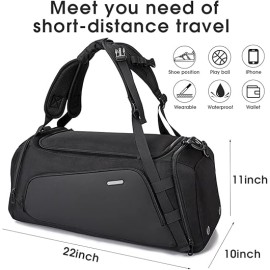 BANGE Backpack, Black, L