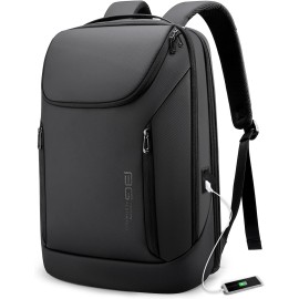 BANGE Business Smart Backpack Waterproof fit 15.6 Inch Laptop Backpack with USB Charging Port,Travel Durable Backpack