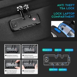 BANGE Travel Backpack for 15.6 Inch Notebook,Lightweight Work Backpacks for Men, Daily Fashion Backpack for Men and Women