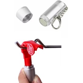 DKCFWLZR Mini Pocket Tool Neodymium Strong Power Aluminum House