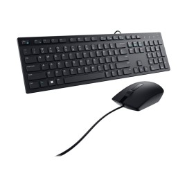 Dell KM300C - Keyboard and mouse set - USB - QWERTY - US - black - with 1 Year Basic Hardware Warranty Repair
