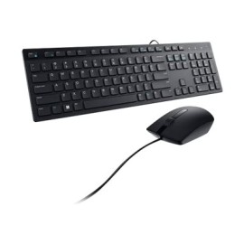 Dell KM300C - Keyboard and mouse set - USB - QWERTY - US - black - with 1 Year Basic Hardware Warranty Repair