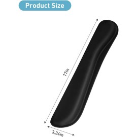 Yolanda Keyboard Wrist Rest Memory Foam, Easy Typing Pain Relief, Keyboard Mouse Pad Set for Computer, Laptop, Home & Office