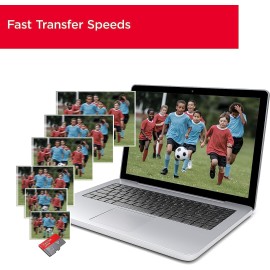 SanDisk Ultra - Flash memory card (microSDXC to SD adapter included) - 512 GB - A1 / UHS Class 1 / Class10 - microSDXC UHS-I