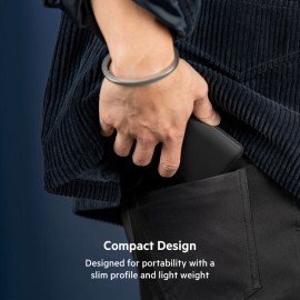 Belkin BoostCharge - Power bank - 10000 mAh - 15 Watt - 3 output connectors (24 pin USB-C, 2 x USB) - black