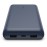 Belkin BoostCharge - Power bank - 20000 mAh - 15 Watt - 3 output connectors (USB, 24 pin USB-C) - on cable: USB-C - Blue