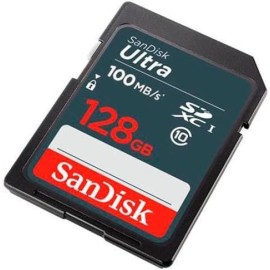 SanDisk Ultra - Flash memory card - 128 GB - UHS Class 1 / Class10 - SDXC UHS-I