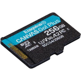 Kingston - Flash memory card - microSDXC - 256GB microSDXC Canvas Go Plus