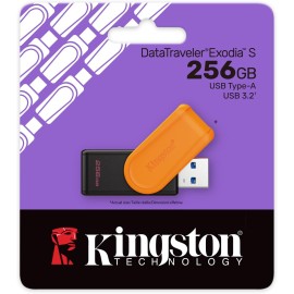 Kingston - USB flash drive - USB 3.2 Gen 1 - Exodia S Black Orange