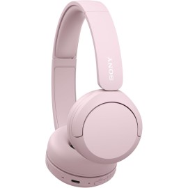 Sony WH-CH520 Wireless Headphones Bluetooth On-Ear Headset with Microphone and up to 50 Hours Battery Life with Quick Charging, Pink
