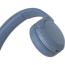 Sony WH-CH520 Wireless Headphones Bluetooth On-Ear Headset with Microphone, Blue New